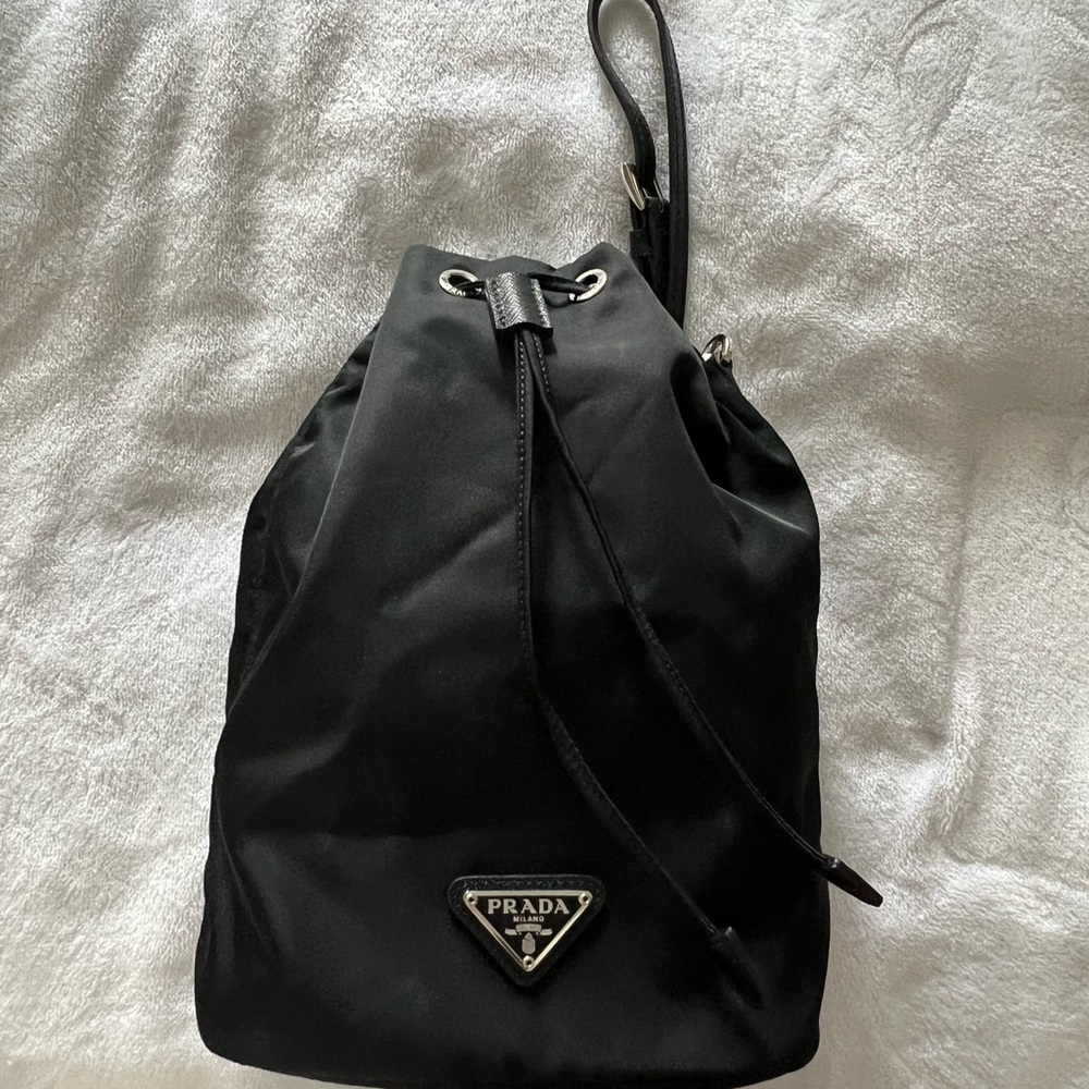 Prada bucket bag